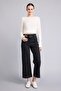 Culotte High Waist Wide Leg Jean Pants I1926Ax26Au