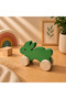 Wooden Honey Toy Rabbit Natural Handmade Toy - 3