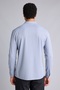 Long Sleeve Men's Shirt F8642Ax/Be830 Dull Blue - 4