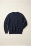 Men's Navy Blue 6207 0 Collar 30/3 Slk Sweatshirt - 4
