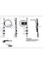 Milano Luxe Palm LED Mirror 55x55cm Flexible Bathroom Wall Mirror - 3