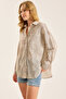 Striped Mini Floral Shirt - 3