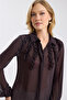 Ruffled Sleeveless Georgette Shirt - 4