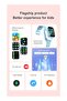 Pink Kids Smart Watch with Location Tracker - 1.83" HD Display | WiFi Calling, Video Call, Voice Chat, SOS Emergency Alert, Pedometer, Classroom Mode, Parental Control, Waterproof Watch for B - 3