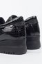 Mammamia Genuine Leather Wedge Heel Casual Shoes - 4