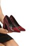 Stiletto Bordo Ruhan Pointed Toe Covered Heel 9 cm Closed Shoes New Season - 4