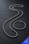 Unisex Tarnish-Free Guaranteed Stainless Steel Fox Tail Necklace and Bracelet Set