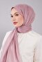 Pink Viscose Modal Plain Shawl - 2