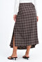 Plaid Patterned Midi Skirt E02514 - 6