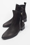 Mammamia Genuine Leather Short Heeled Casual Boots - 3