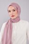 Pink Viscose Modal Plain Shawl - 4
