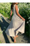 Stone Linen Textured Dress- 3Y2025133 - 3