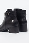 Mammamia Genuine Leather Heeled Boots - 4