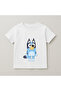 Bluey Printed Kids T-Shirt 100% Cotton White
