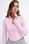 Zippered Soft Fabric Cardigan H0089 - 5