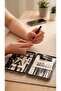 Professional 19-Piece Stainless Steel Manicure Pedicure Nail Care Kit with Special Bag Luxury Leather Case - 3