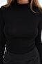 High Collar Basic Blouse B1094 - 3