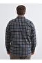 Regular Fit Plaid Men's Shirt - 4