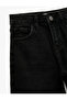 Cotton Loose Fit Wide Leg Denim Trousers - 3