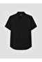 Lcwaikiki Classic Black Regular Fit Men's Shirt - 4