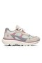 Hazel Lane Low Lace up Sneaker Women's Beige/Pink Sneaker Shoes