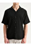 Regular Fit Short Sleeve Men's Textured Shirt - 3