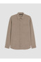 Xside Beige Regular Fit Men's Shirt - 5