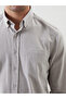 Regular Fit Long Sleeve Gabardine Men's Shirt - 4