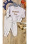 Baby boy's mama's boy tracksuit set - seasonal sweatshirt and pants set - 2