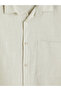 Xside Beige Regular Fit Men's Shirt - 7