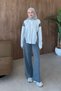 Corsman Poplin Pocket Dty Shirt Gray - 3