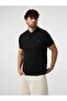 Millers River Short Sleeve Stretch Polo Men's Black Tshirt