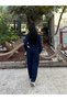 Women's One-Shoulder Detailed Athlete Top and Wide-Leg Pants 3-Piece Set - 4