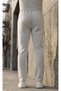 Men's Warm Three-Threaded Sweatpants with Inner Padded Lining - 5