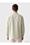 Lcw Vision Beige Regular Fit Striped Men's Shirt - 4