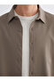 Shirts - Brown - Regular fit - 3