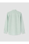 Lcwaikiki Classic Green Regular Fit Oxford Men's Shirt - 6