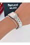 Steel Strap Rectangular Case 2 Year Warranty 3 Atm Waterproof Women's Wristwatch + Bracelet Gift - 7