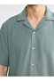 Lcw Vision Green Regular Fit Linen Look Men's Shirt - 3