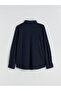 Ozmarka New Season Large Size Textured Men's Shirt - 6