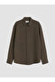 Lcw Vision Brown Regular Fit Men's Shirt - 5