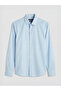Ozmarka New Season Slim Fit Striped Poplin Men's Shirt - 5