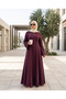 Tie Back Modest Dress - 2