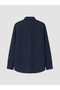 Southblue Navy Blue Regular Fit Men's Textured Shirt - 6