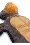 Sesli Goril Plush Dog Toy - Ribbed Edge (Brown) (35 cm) - 3