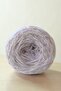 Ecru - Lilac Mix Twisted, Low-Pile Winter Design Knitting Yarn Set (Total 200 Gr.) - 2