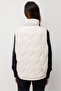 High Collar Puffer Vest - 3
