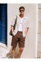 Lcw Vision Beige Relax Fit Resort Collar Men's Shirt