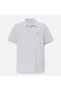 Millers River Pique Short Sleeve Polo Men's Gray Polo Collar T-Shirt - 5