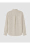 Lcw Vision Beige Regular Fit 100% Linen Men's Shirt - 7